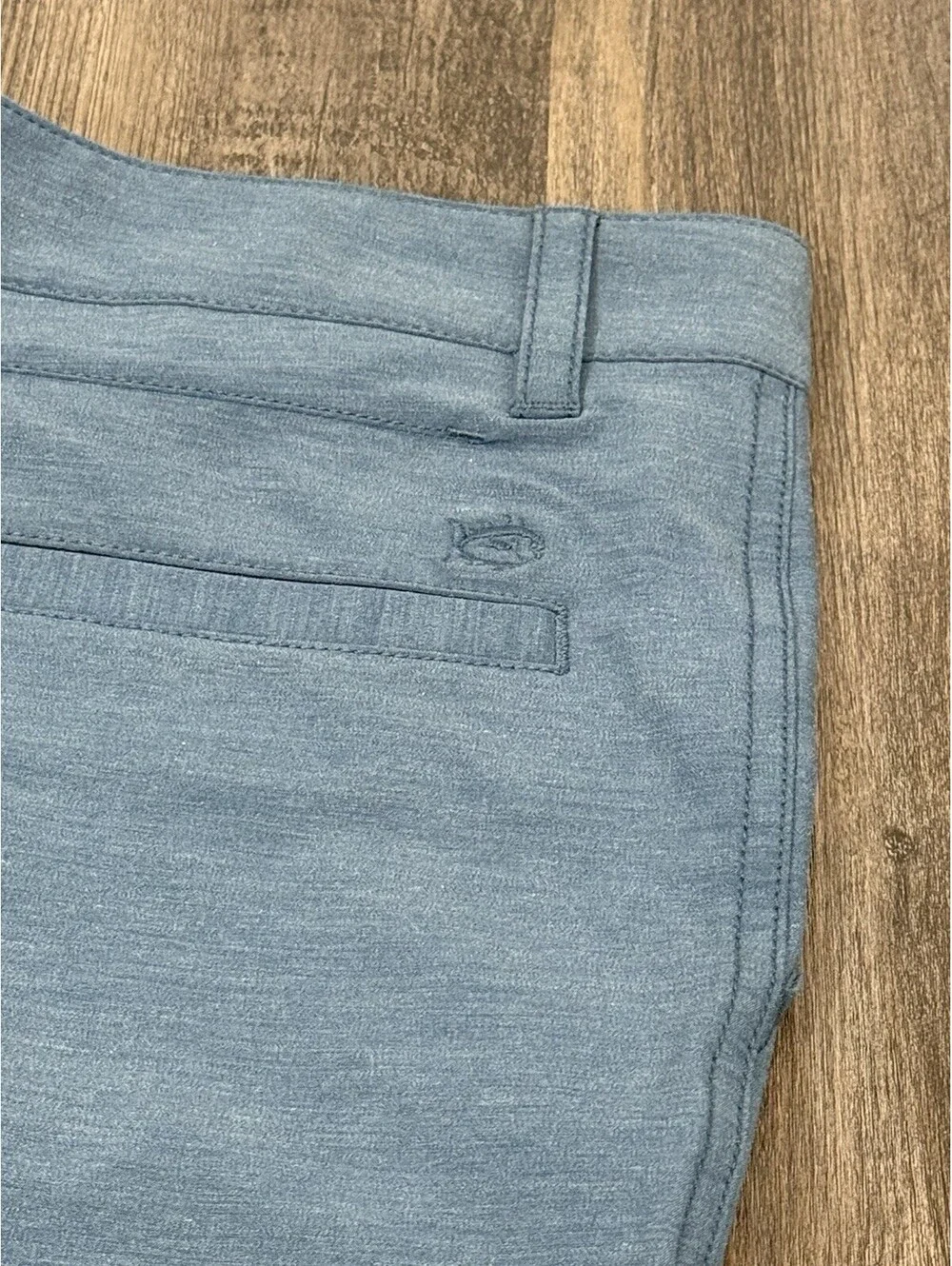 Southern Tide Shorts Boys 16 Blue Heathered T3 Gulf Performance UV Protection